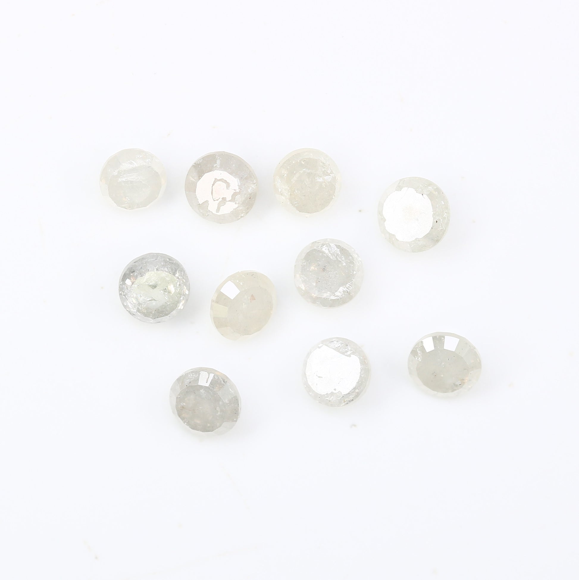 1.56 Carat White Color Natural Loose Round Rose Cut Diamond For Wedding Ring - JayKrishna Diamond