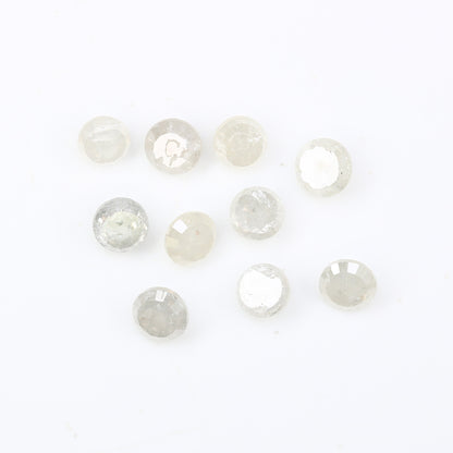 1.56 Carat White Color Natural Loose Round Rose Cut Diamond For Wedding Ring - JayKrishna Diamond