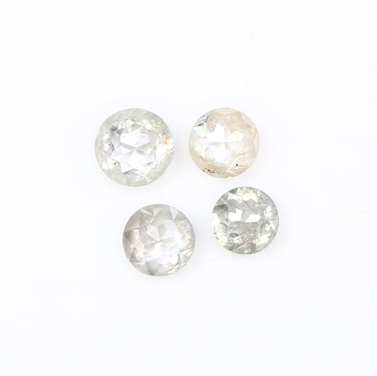 0.68 Carat Natural Loose White Round Rose Cut Diamond for Galaxy Ring - Unique Gemstone for Celestial-Inspired Jewelry Designs - JayKrishna Diamond