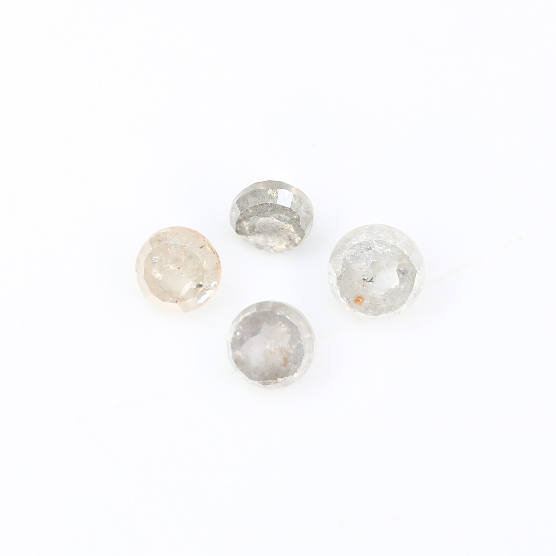 0.68 Carat Natural Loose White Round Rose Cut Diamond for Galaxy Ring - Unique Gemstone for Celestial-Inspired Jewelry Designs - JayKrishna Diamond
