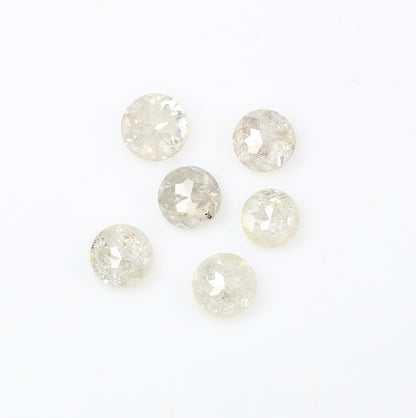 0.87 Carat White Color Natural Loose Round Rose Cut Diamond For Wedding Ring - JayKrishna Diamond
