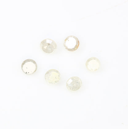 0.87 Carat White Color Natural Loose Round Rose Cut Diamond For Wedding Ring - JayKrishna Diamond