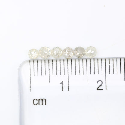 0.87 Carat White Color Natural Loose Round Rose Cut Diamond For Wedding Ring - JayKrishna Diamond