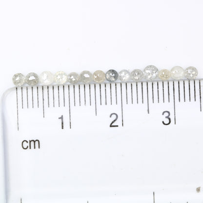 1.20 Carat White Diamond, Round Shape Diamond, Rose Cut Diamond, Wedding Ring - JayKrishna Diamond