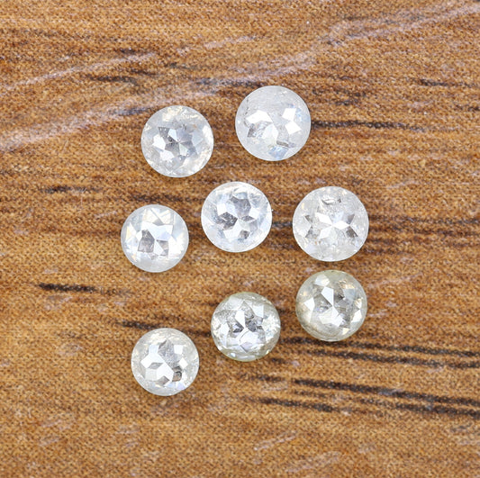 1.16 Carat 2.80 MM Round Rose Cut Diamond White Color Diamond For Wedding Ring - JayKrishna Diamond