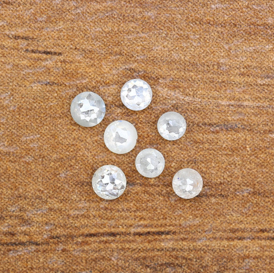 Elegant 0.35 Carat White Rose Cut Diamond | Perfect for Engagement Rings | 2.00-2.40 MM - JayKrishna Diamond