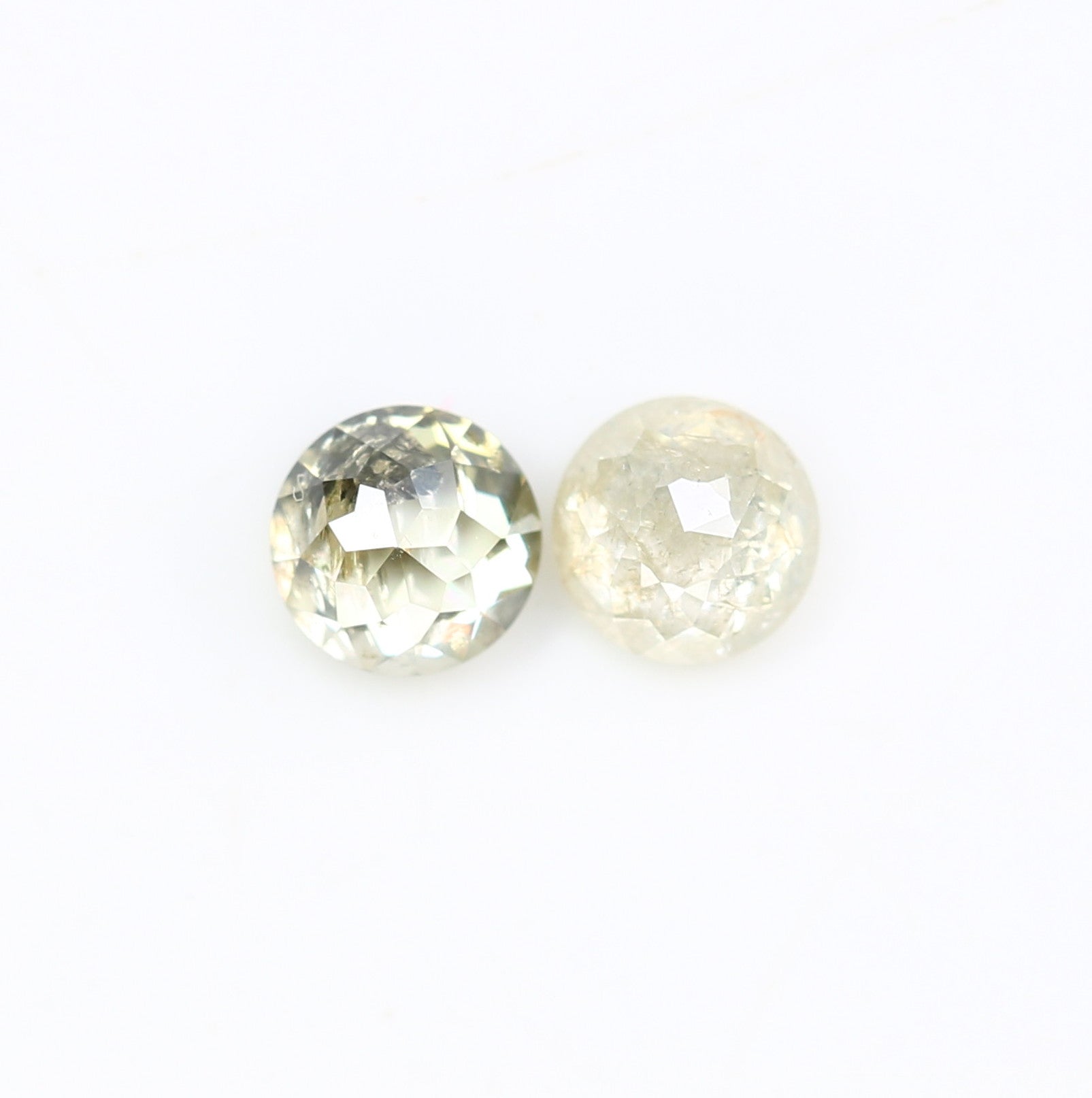 0.65 CT Fancy Natural Loose Round Rose Cut Diamond (3.90 MM) for Galaxy Ring - Unique Gemstone for Celestial-Inspired Jewelry Design - JayKrishna Diamond