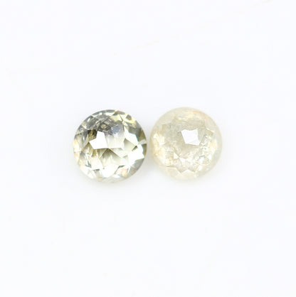 0.65 CT Fancy Natural Loose Round Rose Cut Diamond (3.90 MM) for Galaxy Ring - Unique Gemstone for Celestial-Inspired Jewelry Design - JayKrishna Diamond