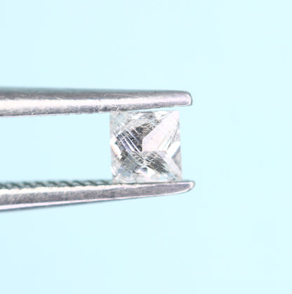 0.19 CT Salt and Pepper Princess Shape Diamond – Perfect for Engagement Rings, Necklaces, Promise Rings, Earrings & Anniversary Bracelet Gifts - JayKrishna Diamond