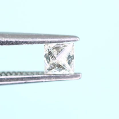0.19 CT Salt and Pepper Princess Cut Diamond – Ideal for Engagement Rings, Necklaces, Promise Rings, Earrings & Anniversary Bracelet Gifts - JayKrishna Diamond