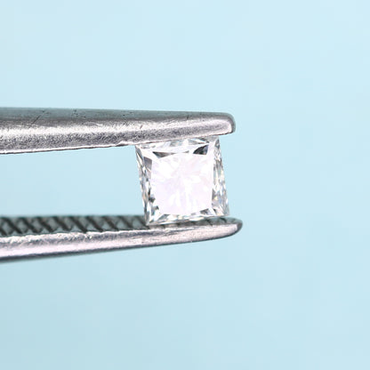 0.20 CT Princess Shape Salt and Pepper Diamond – Ideal for Engagement Rings, Necklaces, Promise Rings, Earrings & Anniversary Gifts - JayKrishna Diamond