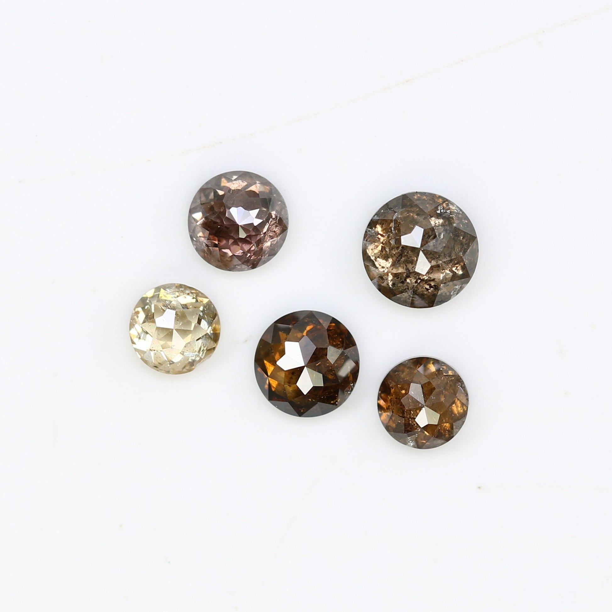 0.88 CT Loose Fancy Natural 2.90 to 3.70 MM Round Diamond For Galaxy Ring - JayKrishna Diamond