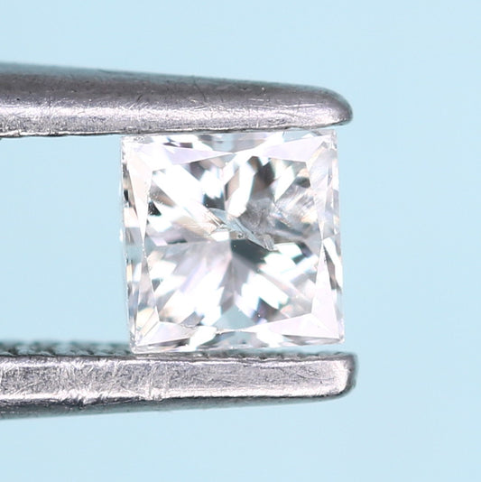 0.19 CT Salt and Pepper Princess Cut Diamond – Ideal for Engagement Rings, Necklaces, Promise Rings, Earrings & Anniversary Bracelet Gifts - JayKrishna Diamond