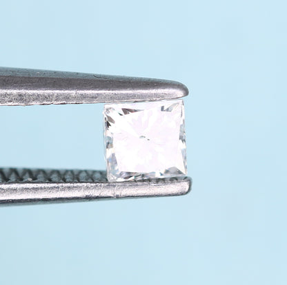 0.19 CT Salt and Pepper Princess Cut Diamond – Ideal for Engagement Rings, Necklaces, Promise Rings, Earrings & Anniversary Bracelet Gifts - JayKrishna Diamond