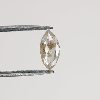 0.37 CT Marquise Shape Peach Diamond | Loose Natural Gemstone for Wedding Rings, Custom Necklaces & Unique Solitaire Jewelry - JayKrishna Diamond