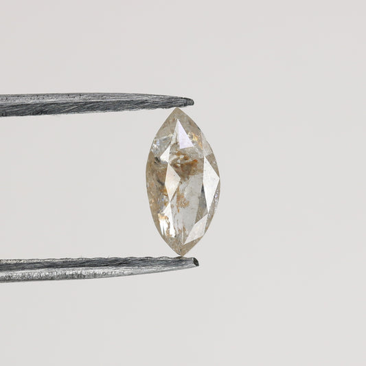 0.37 CT Marquise Shape Peach Diamond | Loose Natural Gemstone for Wedding Rings, Custom Necklaces & Unique Solitaire Jewelry - JayKrishna Diamond