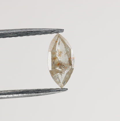 0.37 CT Marquise Shape Peach Diamond | Loose Natural Gemstone for Wedding Rings, Custom Necklaces & Unique Solitaire Jewelry - JayKrishna Diamond