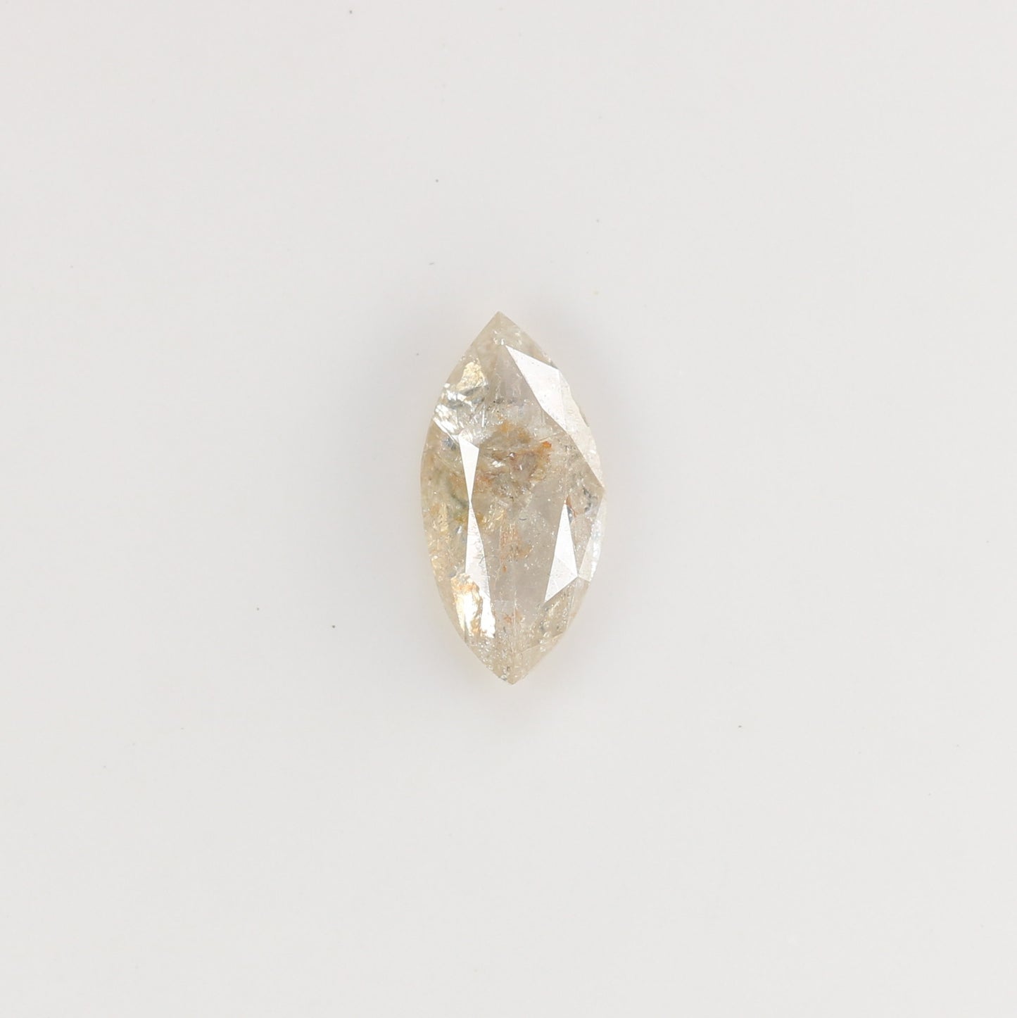0.37 CT Marquise Shape Peach Diamond | Loose Natural Gemstone for Wedding Rings, Custom Necklaces & Unique Solitaire Jewelry - JayKrishna Diamond