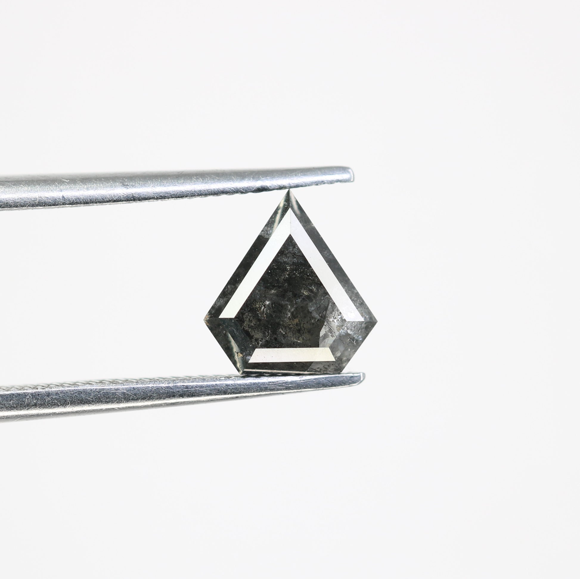 1.09 Carat Diamond Cut Natural Salt And Pepper Diamond For Engagement Ring - JayKrishna Diamond