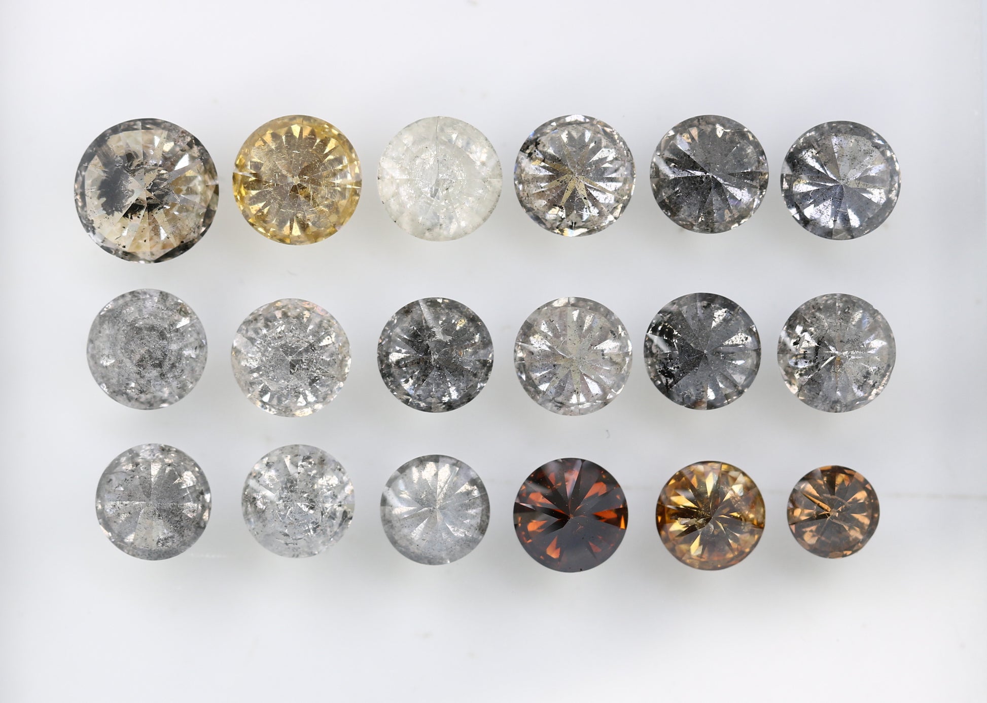 0.20 CT to 0.67 CT Natural Loose Round Brilliant Cut Multi-Color Diamonds – Perfect for Engagement Rings, Necklaces, Earrings & Bracelets - JayKrishna Diamond