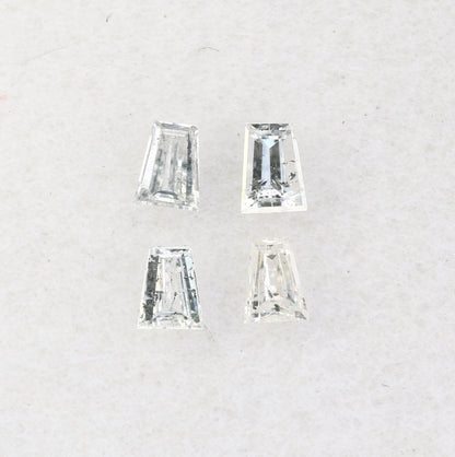 0.19 CT Baguette Shape Salt and Pepper Diamond - Ideal for Engagement Rings, Necklaces, Promise Rings, Earrings, and Anniversary Gifts - JayKrishna Diamond