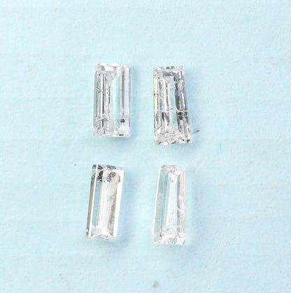 0.27 CT Salt and Pepper Baguette Cut Diamond – Perfect for Engagement Rings | Distinctive Salt and Pepper Baguette Diamond - JayKrishna Diamond