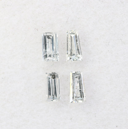 0.27 CT Salt and Pepper Baguette Cut Diamond – Perfect for Engagement Rings | Distinctive Salt and Pepper Baguette Diamond - JayKrishna Diamond
