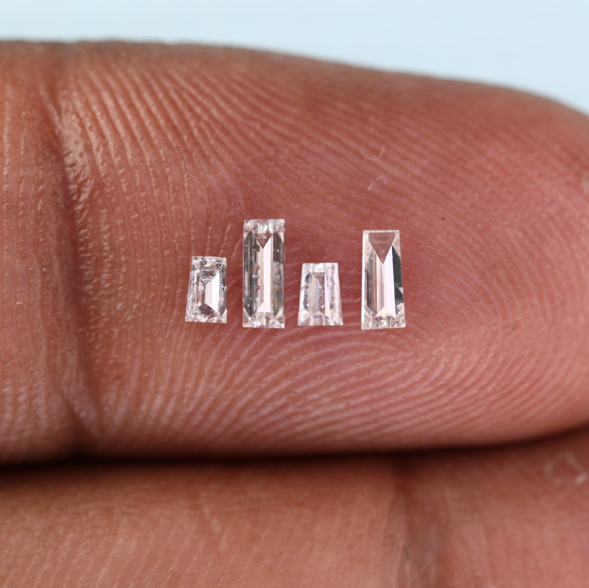 0.29 CT Salt and Pepper Baguette Cut Diamond – Perfect for Engagement Rings | Distinctive Salt and Pepper Baguette Diamond Jewelry - JayKrishna Diamond