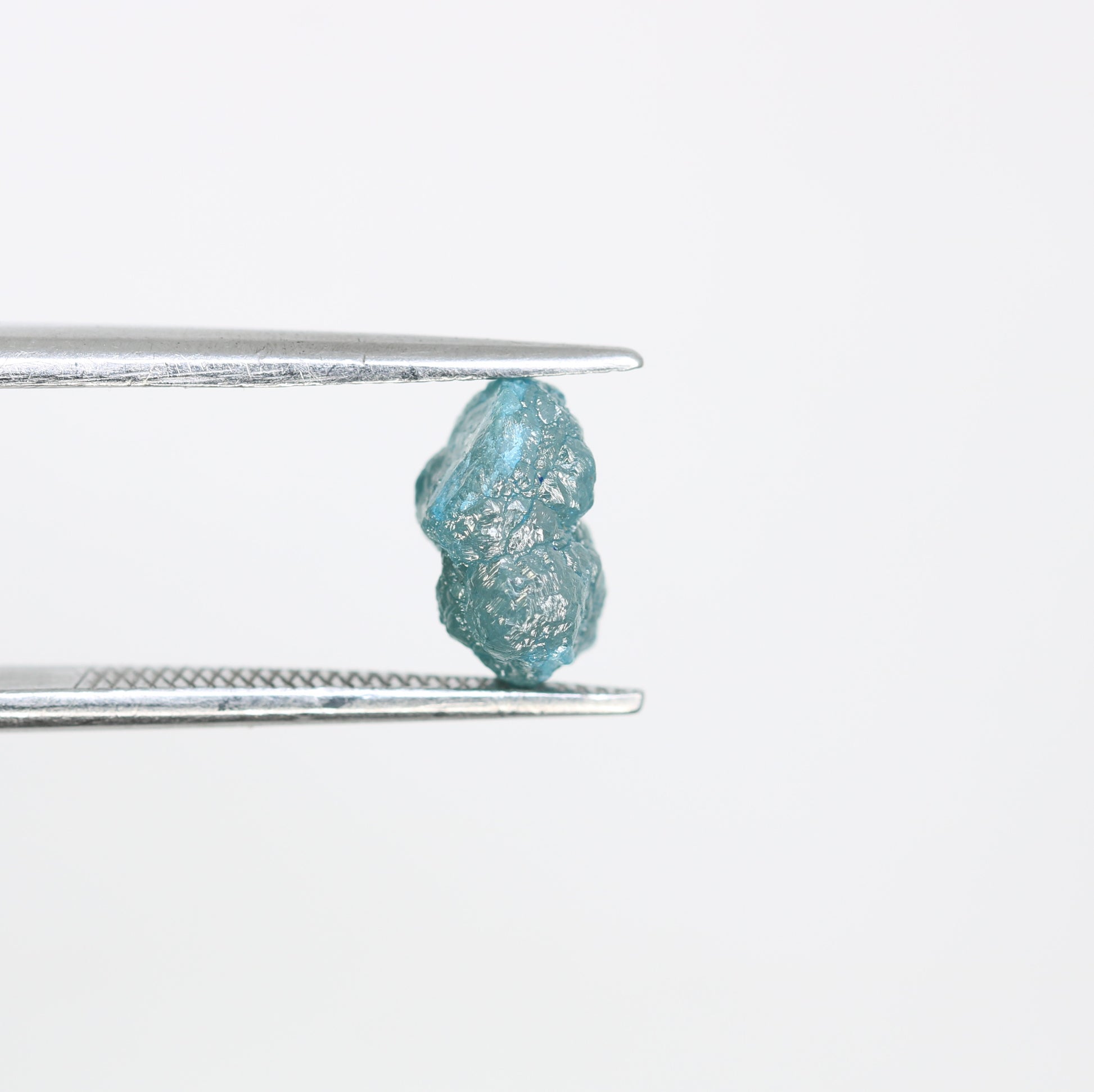 2.01 CT Blue Uncut Rough Diamond For Engagement Ring - JayKrishna Diamond