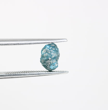 1.40 CT Uncut Rough Blue Raw Diamond For Engagement Ring - JayKrishna Diamond