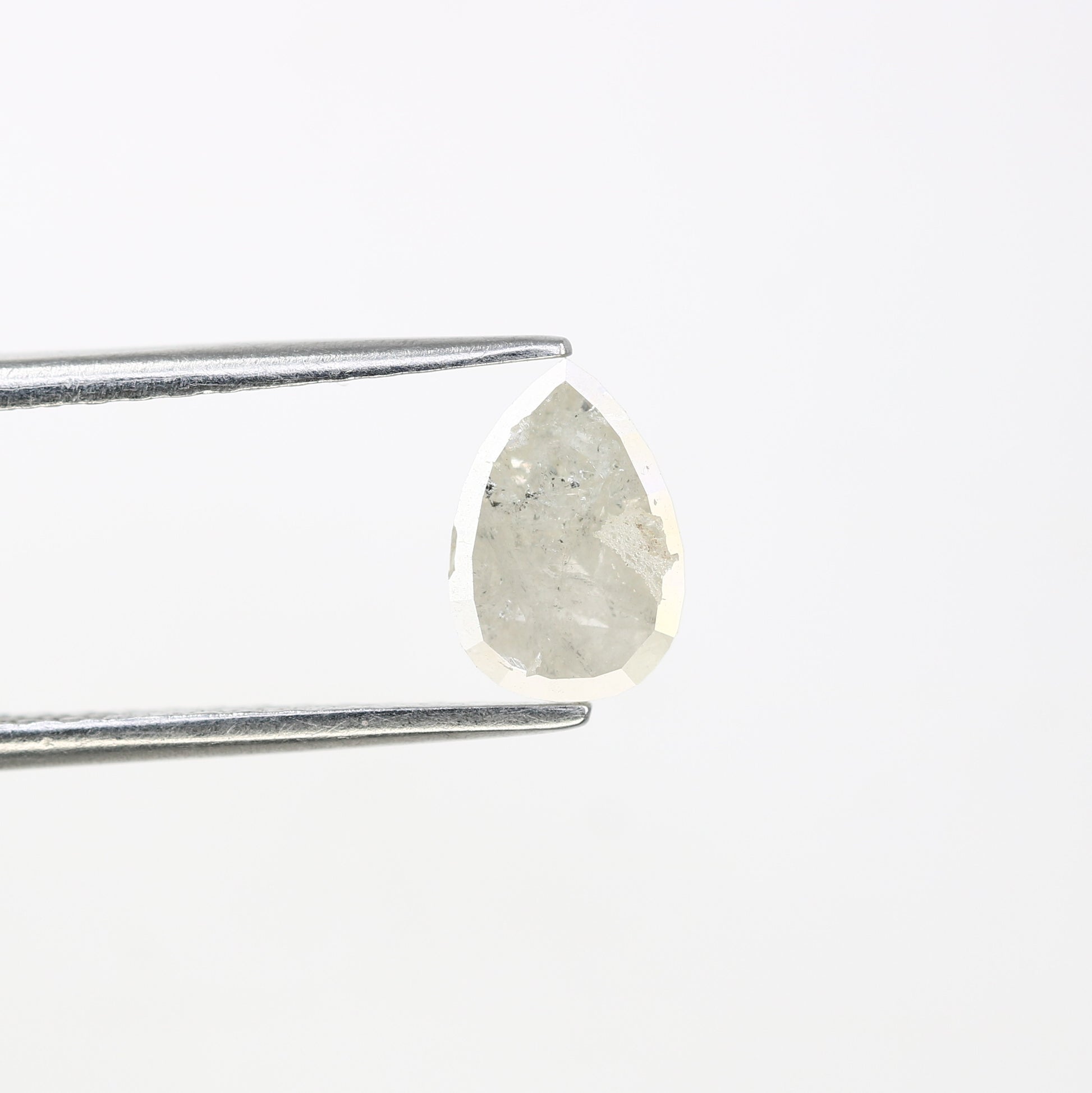 1.24 CT Pear Shape White Natural Diamond For Engagement Ring - JayKrishna Diamond