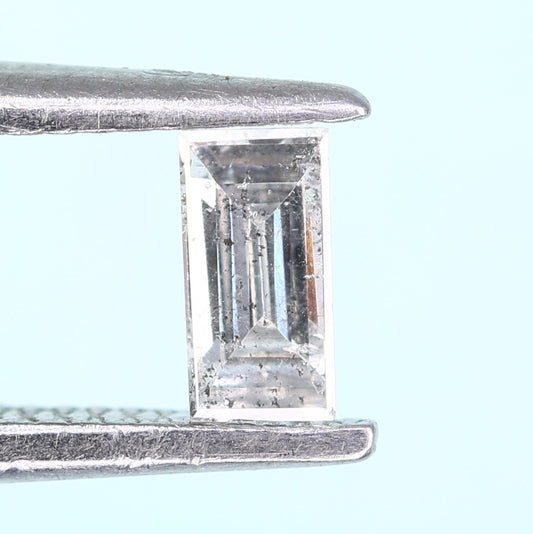 0.15 CT Baguette Shape Salt and Pepper Diamond – Perfect for Engagement Rings and Custom Jewelry - JayKrishna Diamond