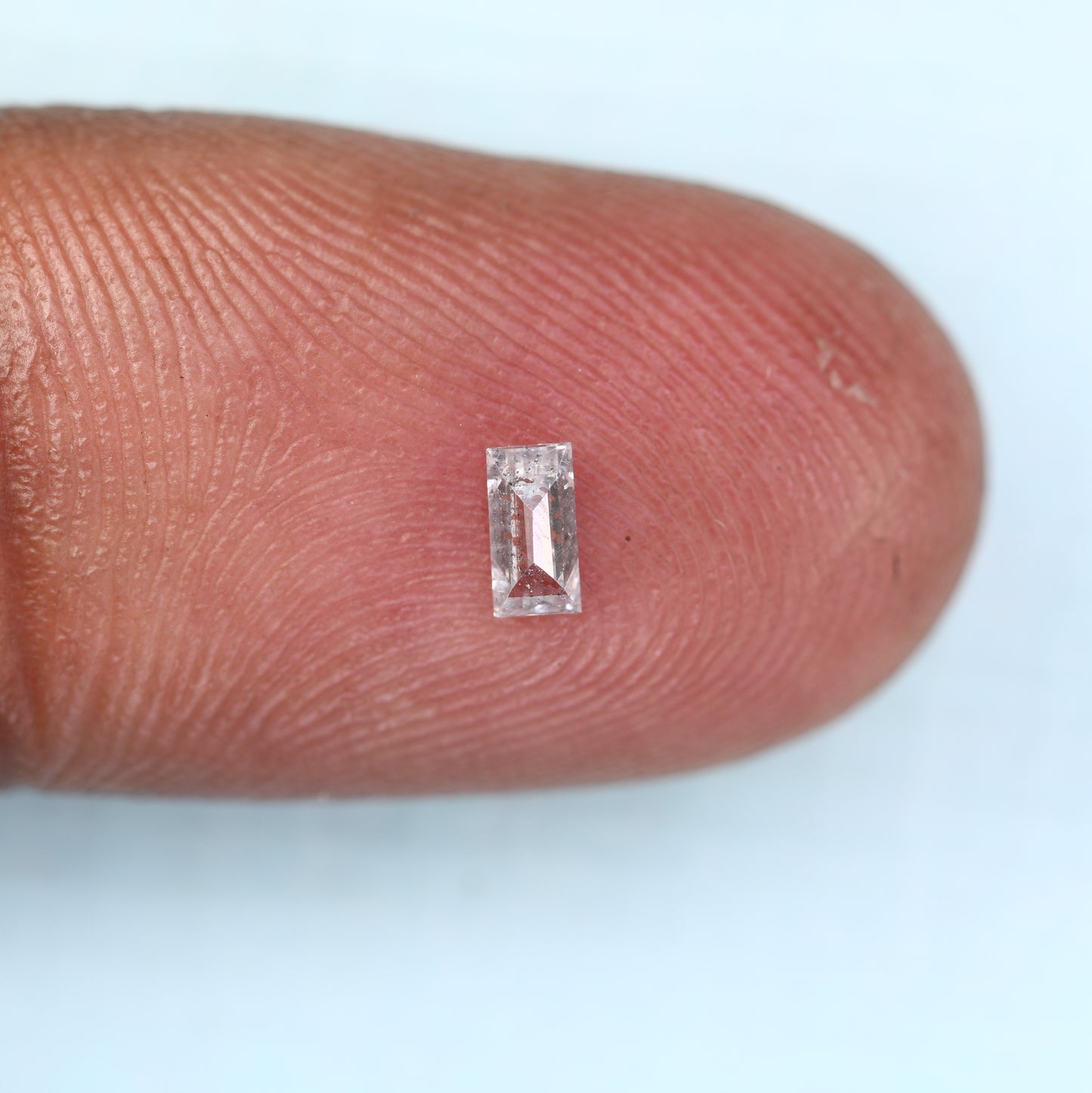 0.15 CT Baguette Shape Salt and Pepper Diamond – Perfect for Engagement Rings and Custom Jewelry - JayKrishna Diamond