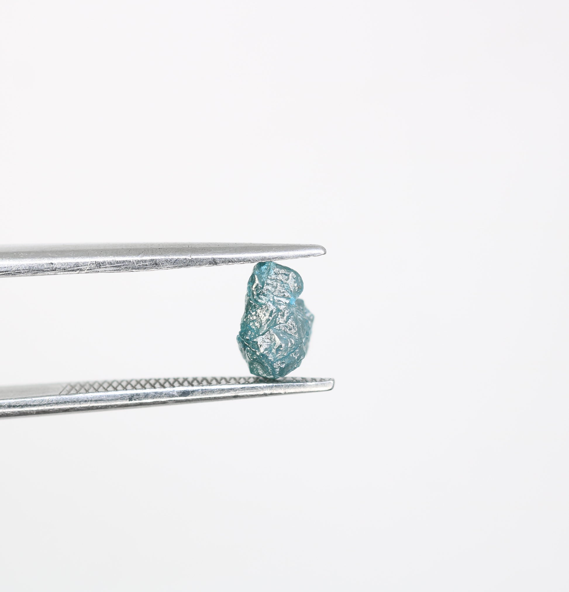 1.02 CT Irregular Cut Rough Blue Raw Diamond For Engagement Ring - JayKrishna Diamond