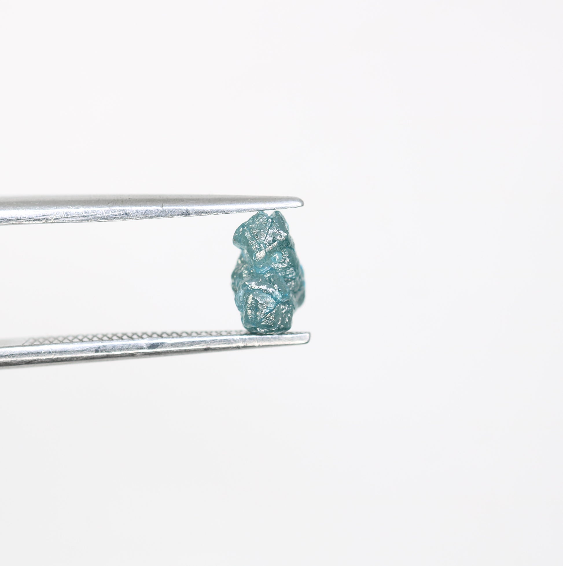 1.02 CT Irregular Cut Rough Blue Raw Diamond For Engagement Ring - JayKrishna Diamond