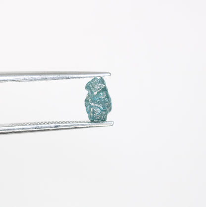 1.02 CT Irregular Cut Rough Blue Raw Diamond For Engagement Ring - JayKrishna Diamond