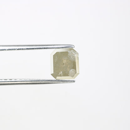 1.48 CT Grey Emerald Cut Natural Diamond For Diamond Jewelry - JayKrishna Diamond