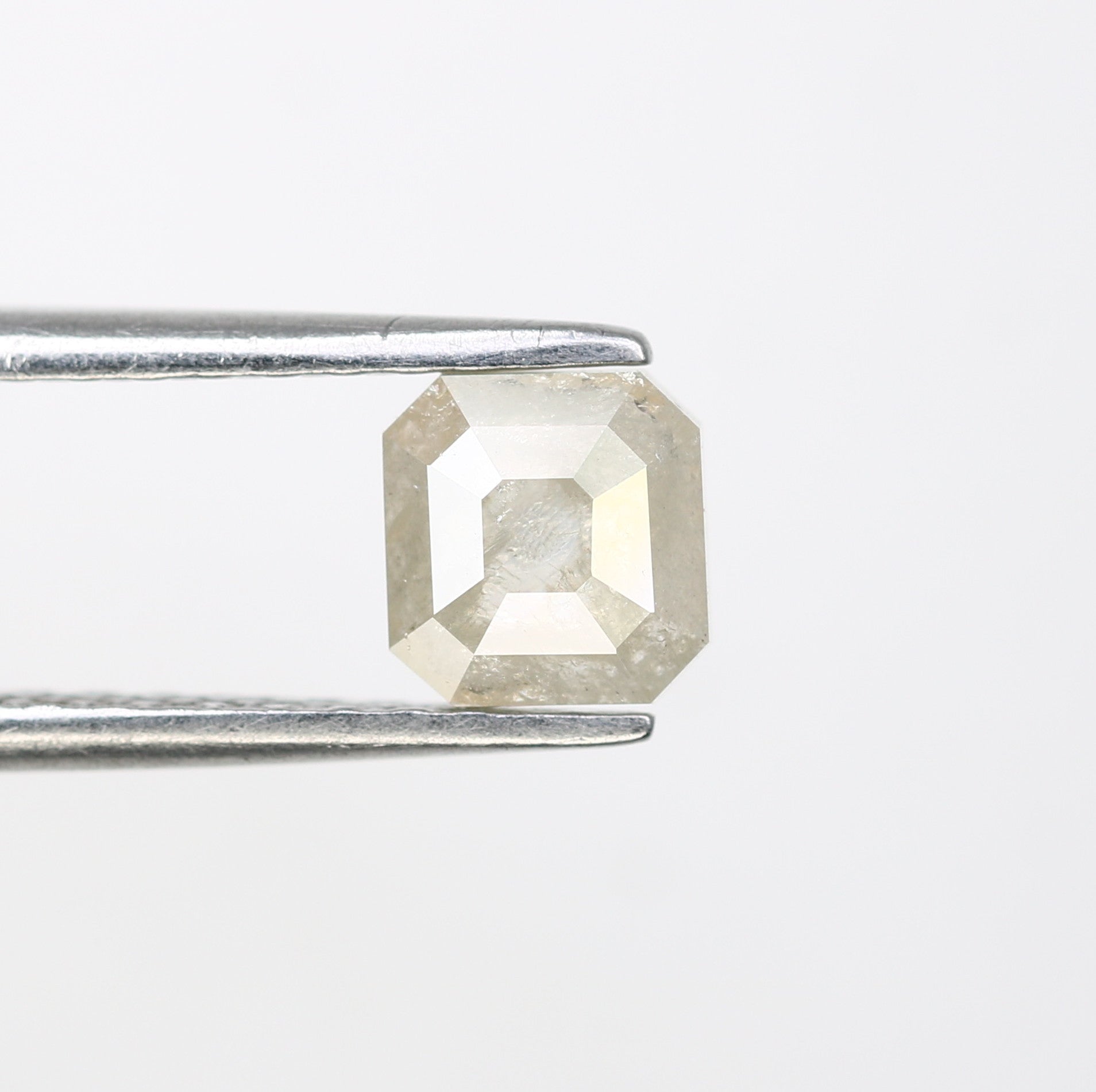 0.98 CT Loose Grey Emerald Cut Diamond For Engagement Ring - JayKrishna Diamond