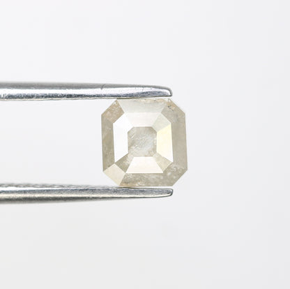 0.98 CT Loose Grey Emerald Cut Diamond For Engagement Ring - JayKrishna Diamond