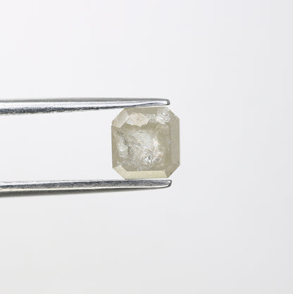 0.98 CT Loose Grey Emerald Cut Diamond For Engagement Ring - JayKrishna Diamond