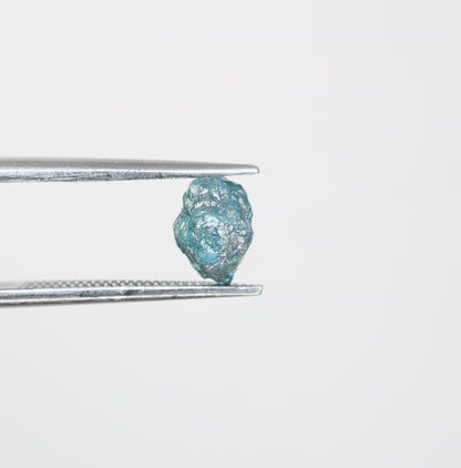 1.32 CT Raw Rough Blue  Irregular Cut Diamond For Engagement Ring - JayKrishna Diamond