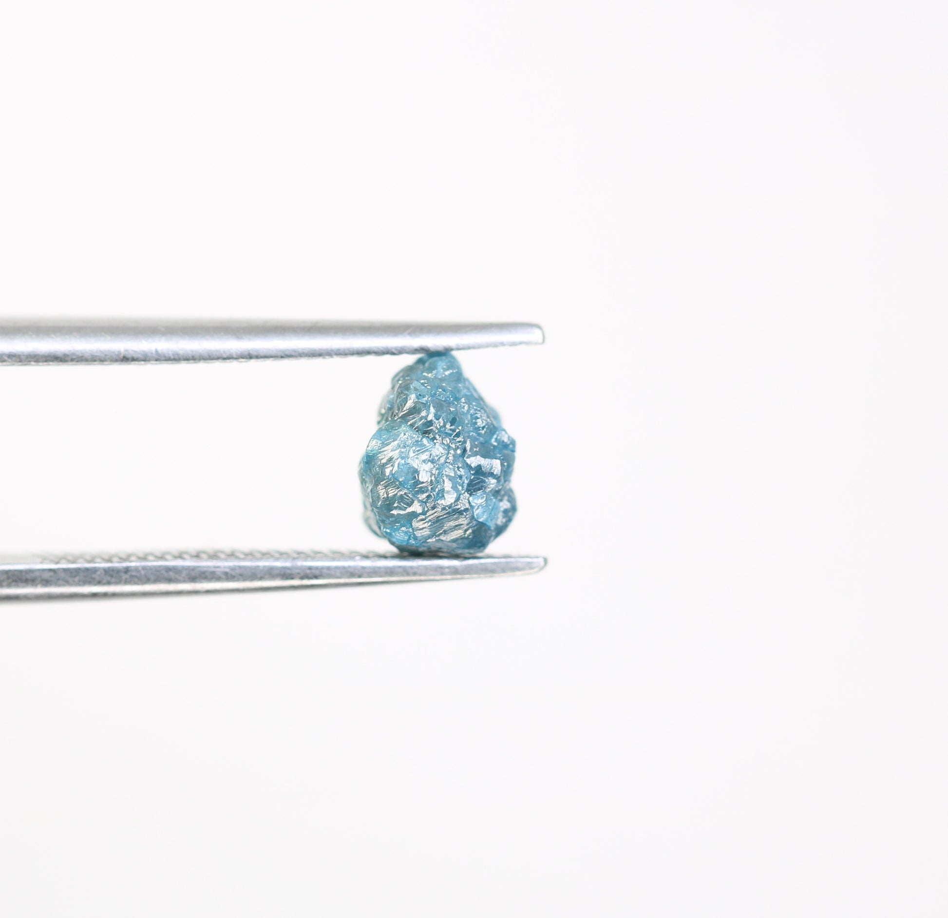 1.31 CT Raw Blue Rough Irregular Cut Diamond For Engagement Ring - JayKrishna Diamond