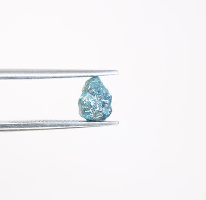 1.31 CT Raw Blue Rough Irregular Cut Diamond For Engagement Ring - JayKrishna Diamond