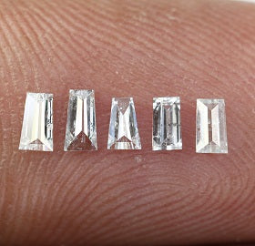0.33 CT Salt and Pepper Baguette Shape Diamond – Ideal for Engagement Rings | Distinctive Salt and Pepper Baguette Diamond Jewelry - JayKrishna Diamond