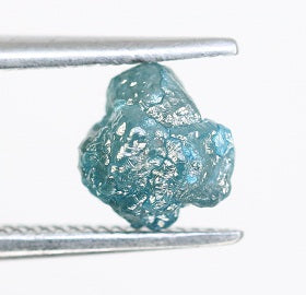 1.15 CT Raw Blue Rough Irregular Cut Diamond For Engagement Ring - JayKrishna Diamond