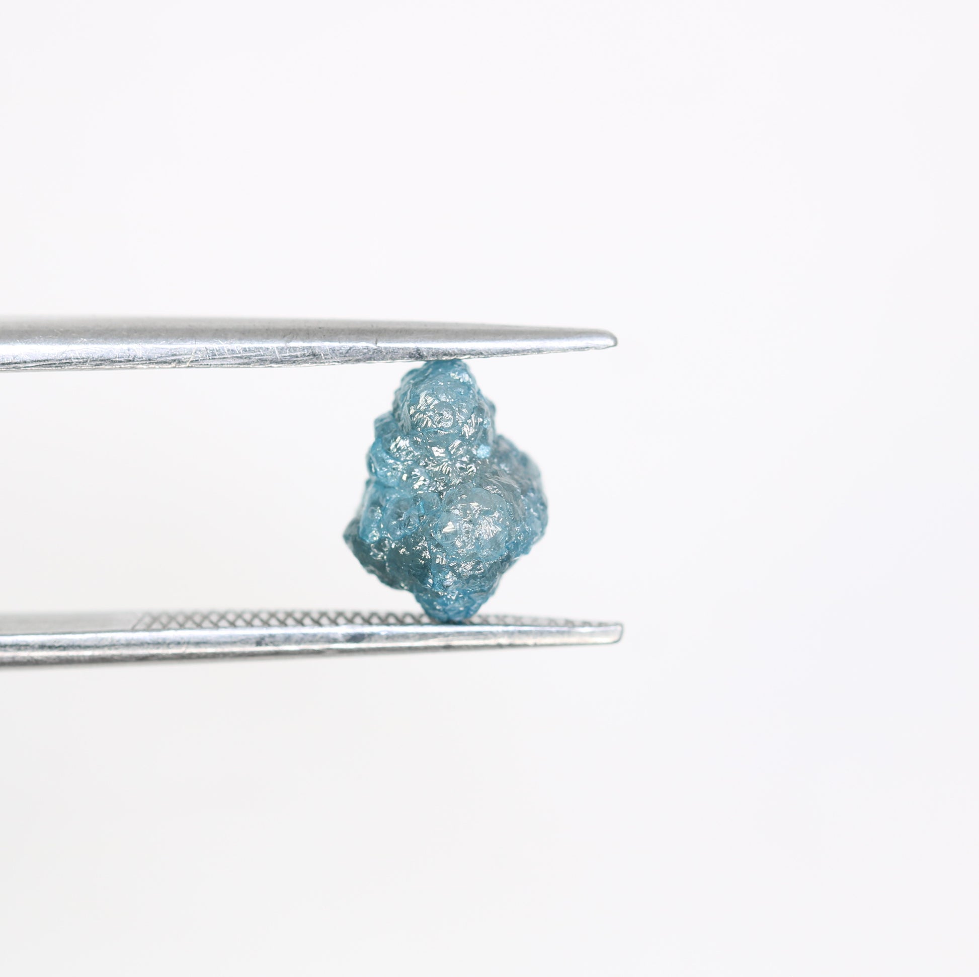 2.23 CT Irregular Cut Raw Blue Rough Diamond For Engagement Ring - JayKrishna Diamond