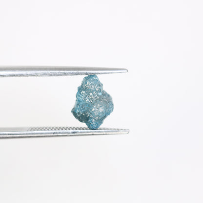 2.23 CT Irregular Cut Raw Blue Rough Diamond For Engagement Ring - JayKrishna Diamond