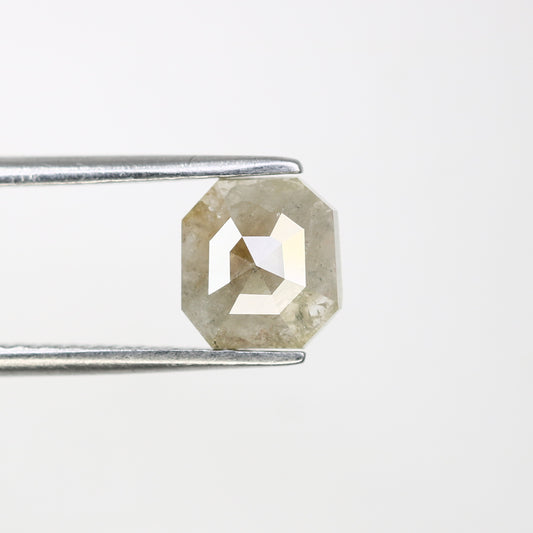 1.06 CT Grey Emerald Cut Natural Diamond For Engagement Ring - JayKrishna Diamond