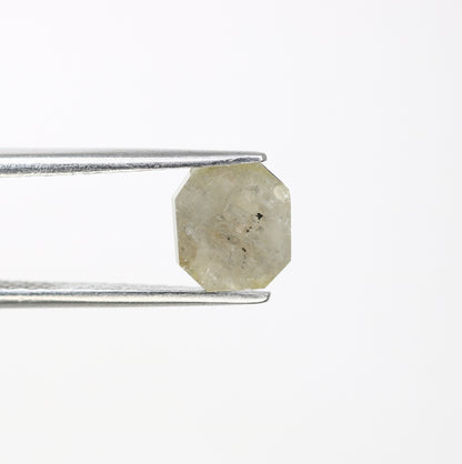 1.06 CT Grey Emerald Cut Natural Diamond For Engagement Ring - JayKrishna Diamond
