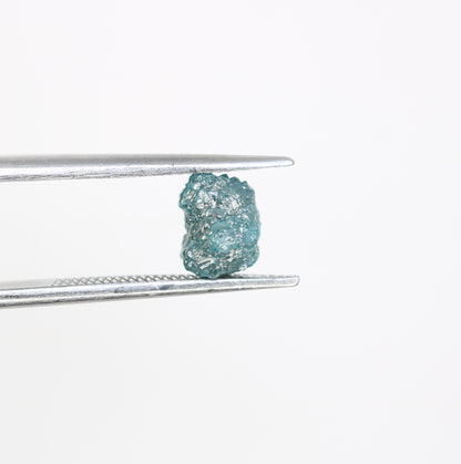 1.49 CT  Blue Irregular Cut Raw Rough Diamond For Engagement Ring - JayKrishna Diamond